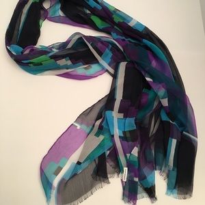 Club Monaco silk scarf